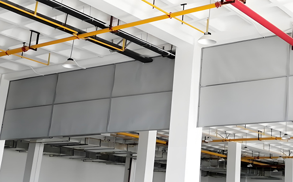 托里防火布挡烟垂壁