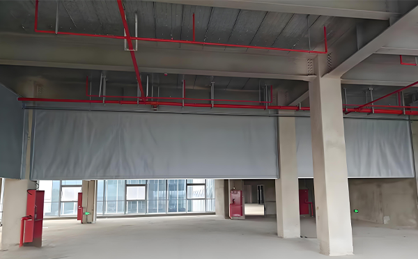 托里防火布挡烟垂壁