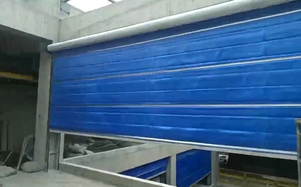 大型物流园区完成托里防火门整体安装工程